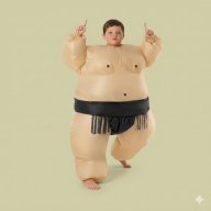 disfraz peleador de sumo - botarga inflable